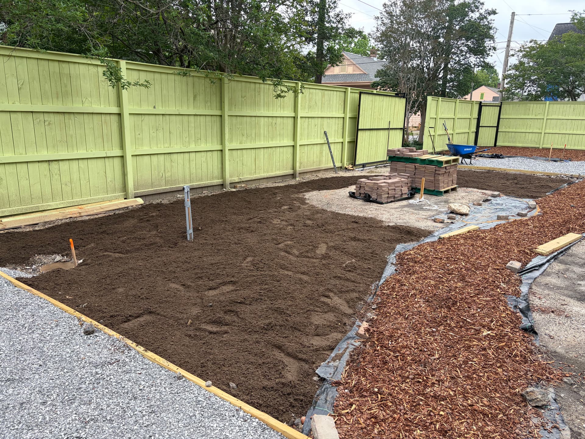 Gallery photos for Full Backyard Redesign From Bare Dirt to Backyard Oasis in New Orleans: Image #2