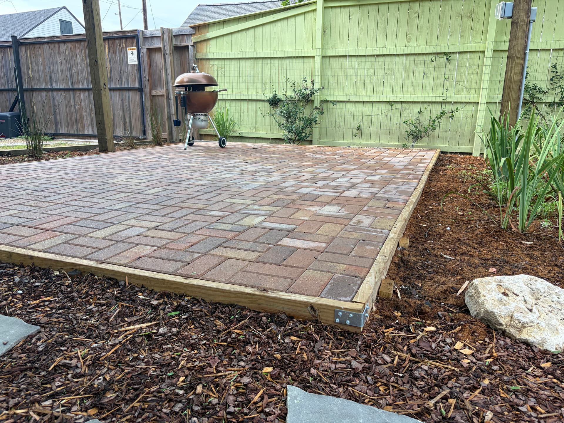 Gallery photos for Full Backyard Redesign From Bare Dirt to Backyard Oasis in New Orleans: Image #7