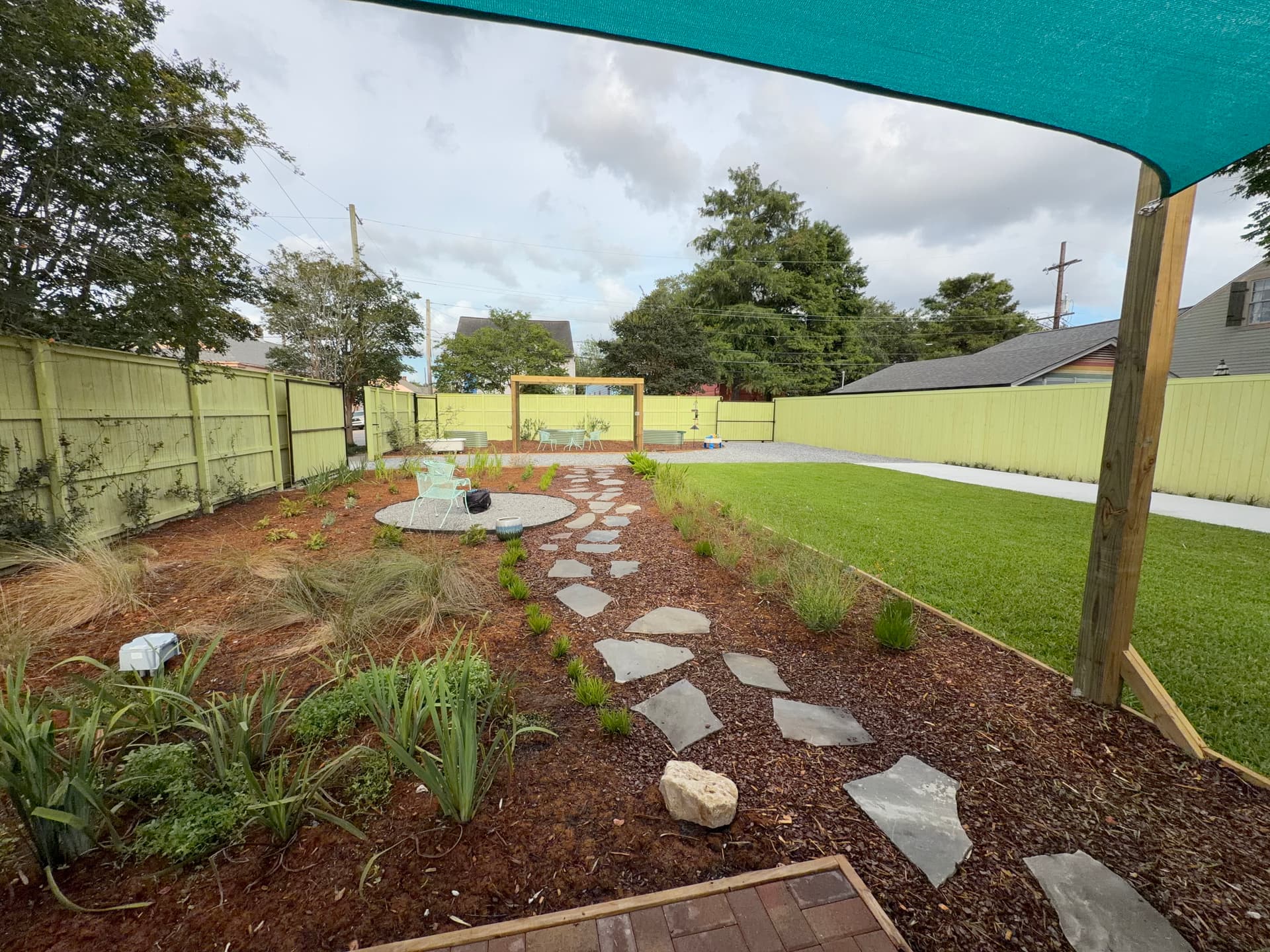 Gallery photos for Full Backyard Redesign From Bare Dirt to Backyard Oasis in New Orleans: Image #8