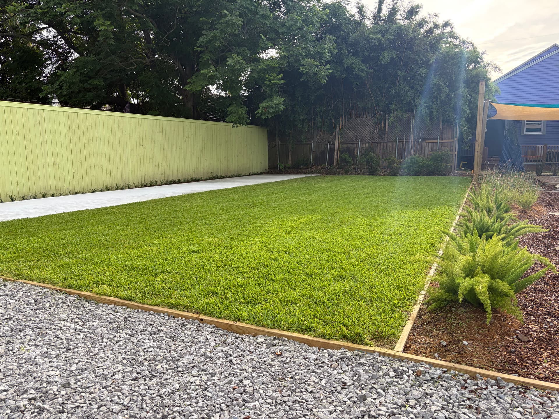 Gallery photos for Full Backyard Redesign From Bare Dirt to Backyard Oasis in New Orleans: Image #5