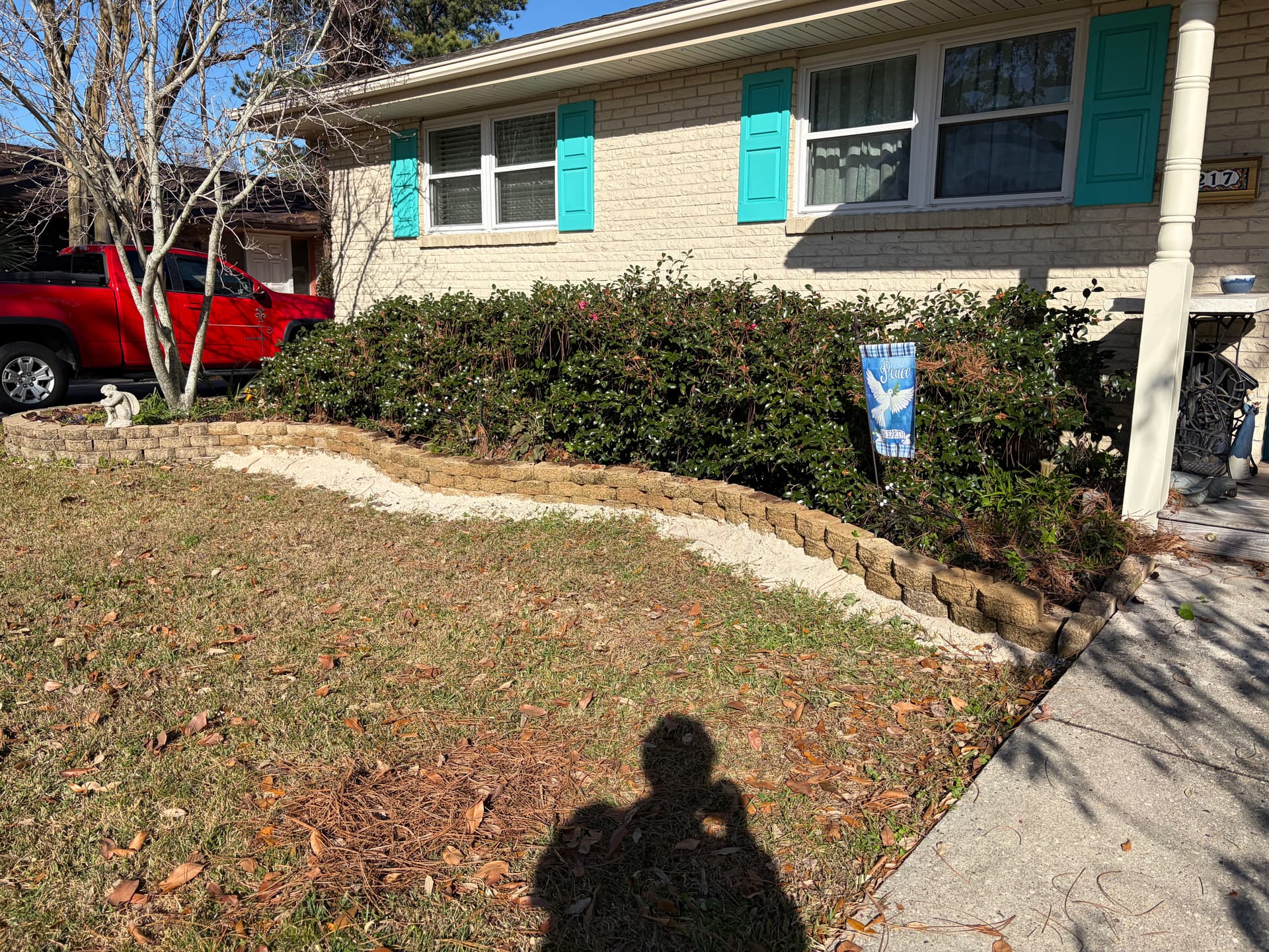 Gallery photos for Stone Border Upgrade at Home: Image #1