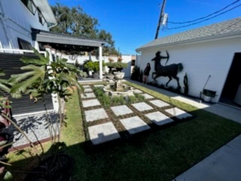 Elegant Garden Design in Metairie