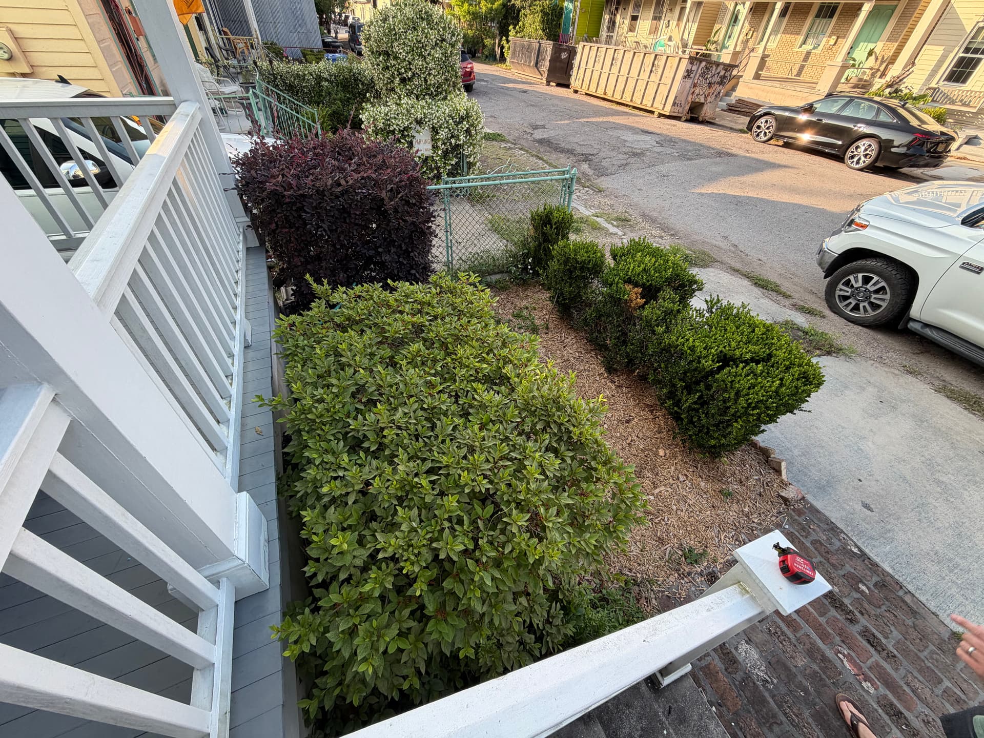 Gallery photos for Front Yard Overhaul with Pavers and Gravel in New Orleans: Image #2